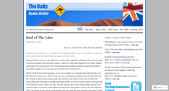 Desktop Screenshot of dailydownunder.wordpress.com