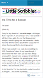 Mobile Screenshot of littlescribbler.wordpress.com