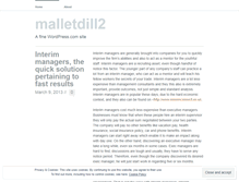 Tablet Screenshot of malletdill2.wordpress.com