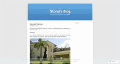 Desktop Screenshot of gtoral.wordpress.com