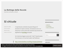 Tablet Screenshot of bottegadellenuvole.wordpress.com