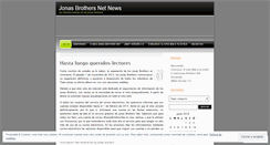 Desktop Screenshot of jonasbrothersnet.wordpress.com