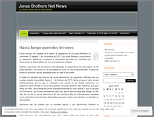 Tablet Screenshot of jonasbrothersnet.wordpress.com