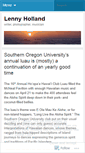 Mobile Screenshot of lennyholland.wordpress.com