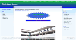 Desktop Screenshot of mesinunimus.wordpress.com