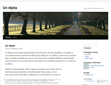 Tablet Screenshot of dijetaun.wordpress.com