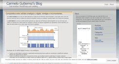 Desktop Screenshot of carmelogutierrez.wordpress.com