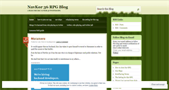 Desktop Screenshot of navaarstwitterfic.wordpress.com