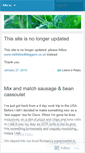 Mobile Screenshot of midsfoodbloggers.wordpress.com