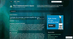 Desktop Screenshot of communicationpoint.wordpress.com