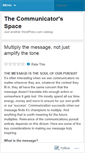 Mobile Screenshot of communicationpoint.wordpress.com