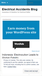 Mobile Screenshot of electricalaccidents.wordpress.com