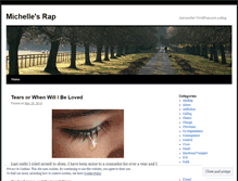 Tablet Screenshot of michellerap.wordpress.com