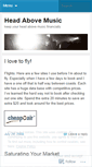 Mobile Screenshot of headabovemusic.wordpress.com