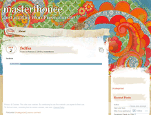 Tablet Screenshot of masterthonee.wordpress.com