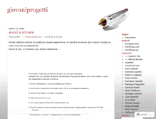 Tablet Screenshot of giovaniprogetti.wordpress.com