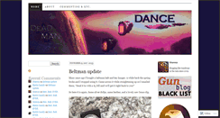 Desktop Screenshot of deadmandance.wordpress.com