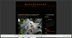 Desktop Screenshot of hagebloggen.wordpress.com