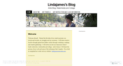 Desktop Screenshot of lindajames.wordpress.com