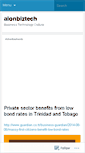 Mobile Screenshot of alonbiztech.wordpress.com