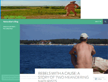 Tablet Screenshot of naturalian.wordpress.com