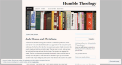 Desktop Screenshot of humbletheology.wordpress.com