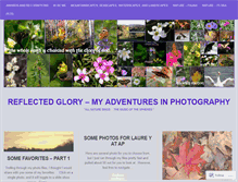 Tablet Screenshot of myphotoreflections.wordpress.com