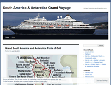 Tablet Screenshot of grandvoyage2011.wordpress.com