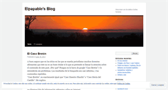 Desktop Screenshot of elpapable.wordpress.com