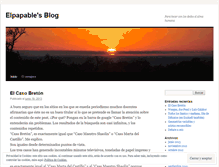Tablet Screenshot of elpapable.wordpress.com