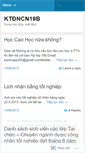 Mobile Screenshot of ktdncn19b.wordpress.com