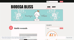 Desktop Screenshot of bodegabliss.wordpress.com