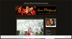 Desktop Screenshot of bridalfashions.wordpress.com