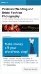 Mobile Screenshot of bridalfashions.wordpress.com