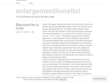 Tablet Screenshot of enlargementlionellol.wordpress.com