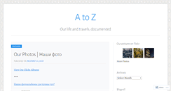 Desktop Screenshot of andrewzlata.wordpress.com