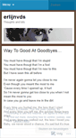 Mobile Screenshot of erlijnvds.wordpress.com