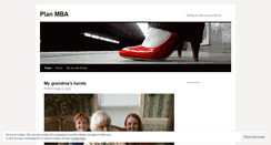 Desktop Screenshot of missmba.wordpress.com
