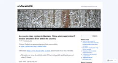 Desktop Screenshot of andrewlaihk.wordpress.com