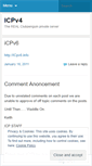 Mobile Screenshot of icpv4.wordpress.com