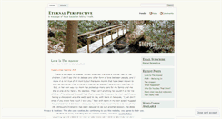 Desktop Screenshot of eternaloutlook.wordpress.com