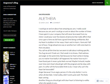 Tablet Screenshot of angwenyi.wordpress.com