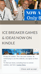 Mobile Screenshot of icebreakerideas.wordpress.com