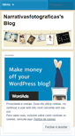 Mobile Screenshot of narrativasfotograficas.wordpress.com