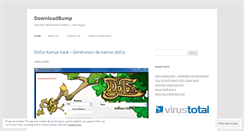 Desktop Screenshot of downloadbump.wordpress.com