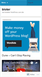 Mobile Screenshot of bloter.wordpress.com