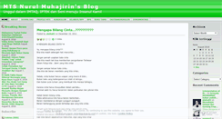 Desktop Screenshot of mtsnurulmuhajirin.wordpress.com