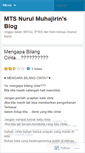 Mobile Screenshot of mtsnurulmuhajirin.wordpress.com