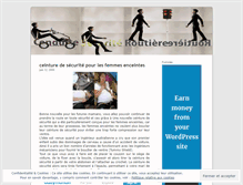 Tablet Screenshot of preventionroutiere.wordpress.com