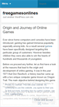Mobile Screenshot of freegamesonlines.wordpress.com
